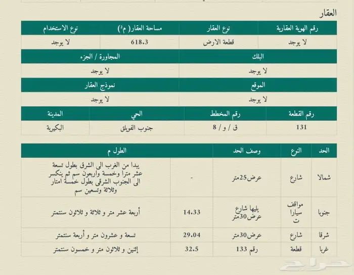 للبيع ارض بالفويلق بمنطقة القصيم 1