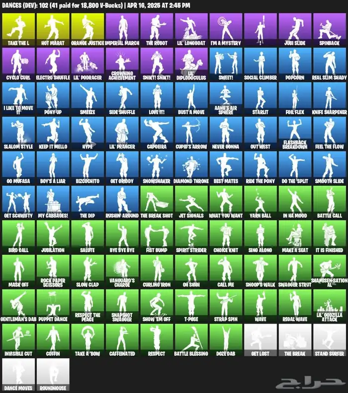 حساب فورت ابيك اساسي 8