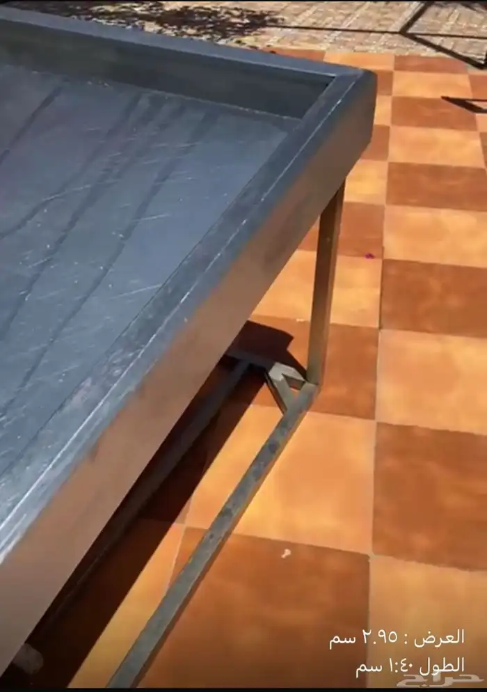 طاولة أسماك مطعم ستاند محل ستيل سماكة عالية مقاوم للأملاح 2