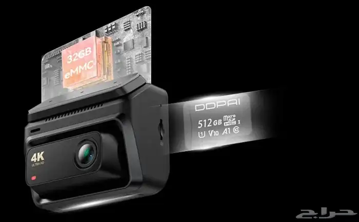 داش كام DDPAl Z60 كامرا امامي خلفي بدقه 4K 4