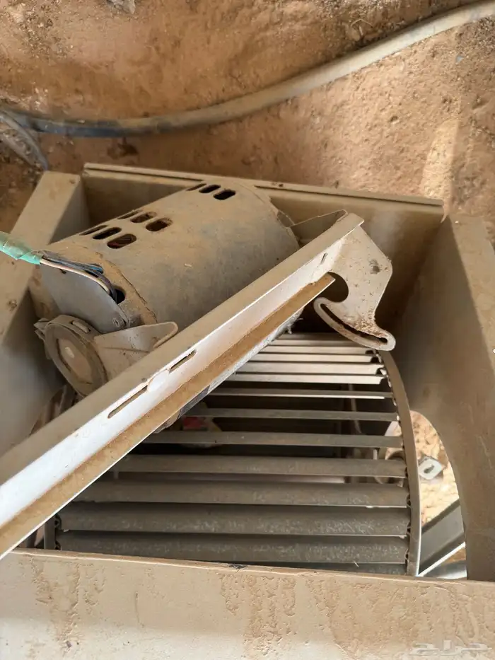 مروحة مكيف صحراويه مع الدينمو و مكينة لحام 1