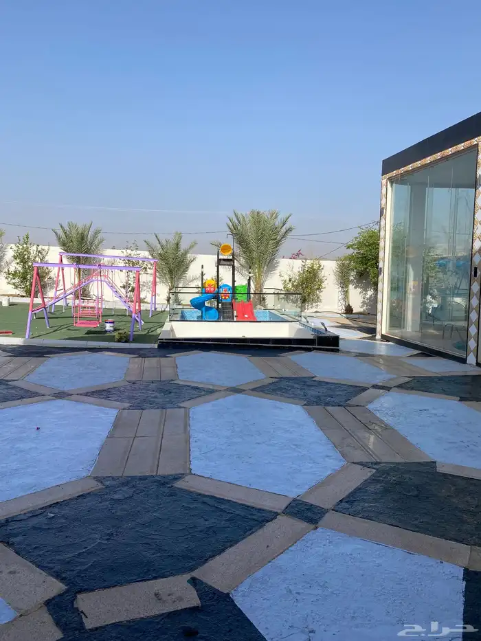 شاليه نظام فلله مسبح العاب اطفال 9