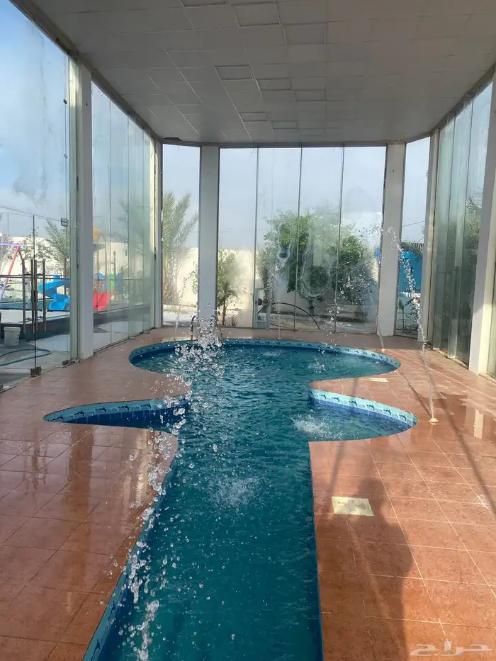 شاليه نظام فلله مسبح العاب اطفال 8