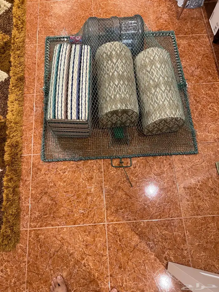 مصيدة طيور فاخره وحديد تسليح 0