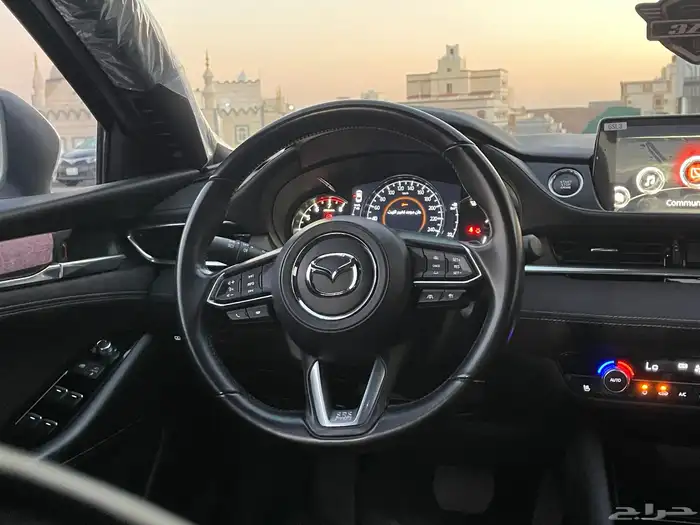 مازدا 2023 6 فل كامل سجنتشر اعلى فئه شبه جديده 31