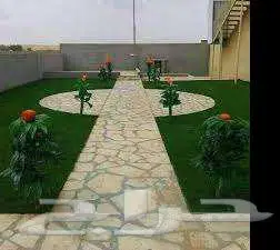 توريد وتركيب الحجر العشوائي ممرات حجر عشوائي طبليات حجر 9