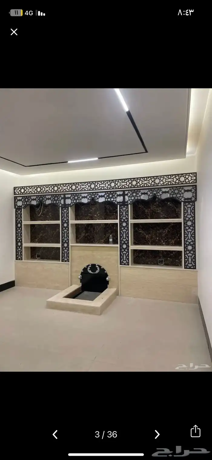 افخم التصميم مشبات رخام افران 29