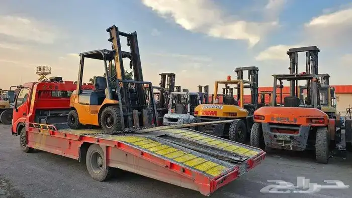 رافعه شوكيه للايجار فوركلفت forklift سكينه سكين رافعة شوكية 2