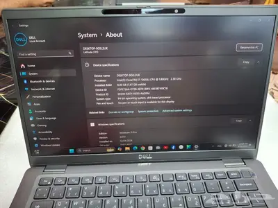 لاب توب ديل لاتيتيود 7410 بحالة ممتازة بدون خدوش 6