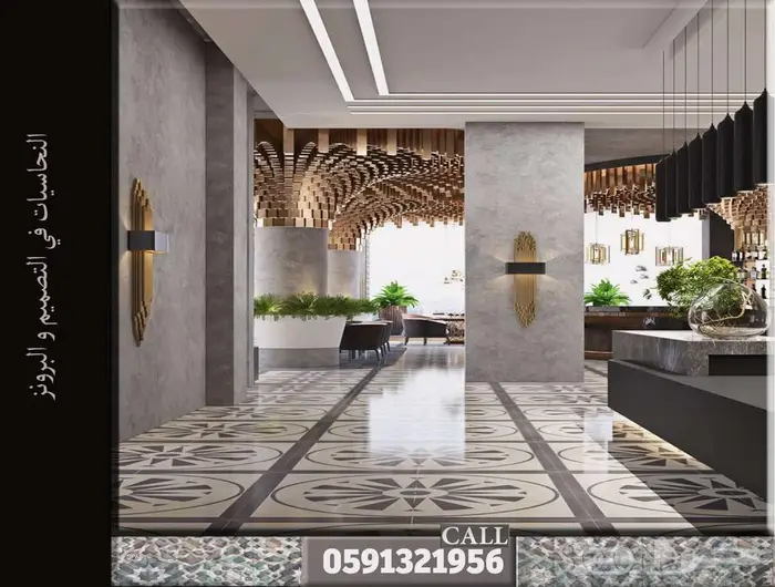 تصميم ديكور و تخطيط هندسي تصميم داخلي مصمم داخلي كافيه مطعم 65