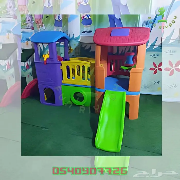 العاب ساحات خارجية مراجيح وزحاليق نطيطات كافه العاب الاطفال 3