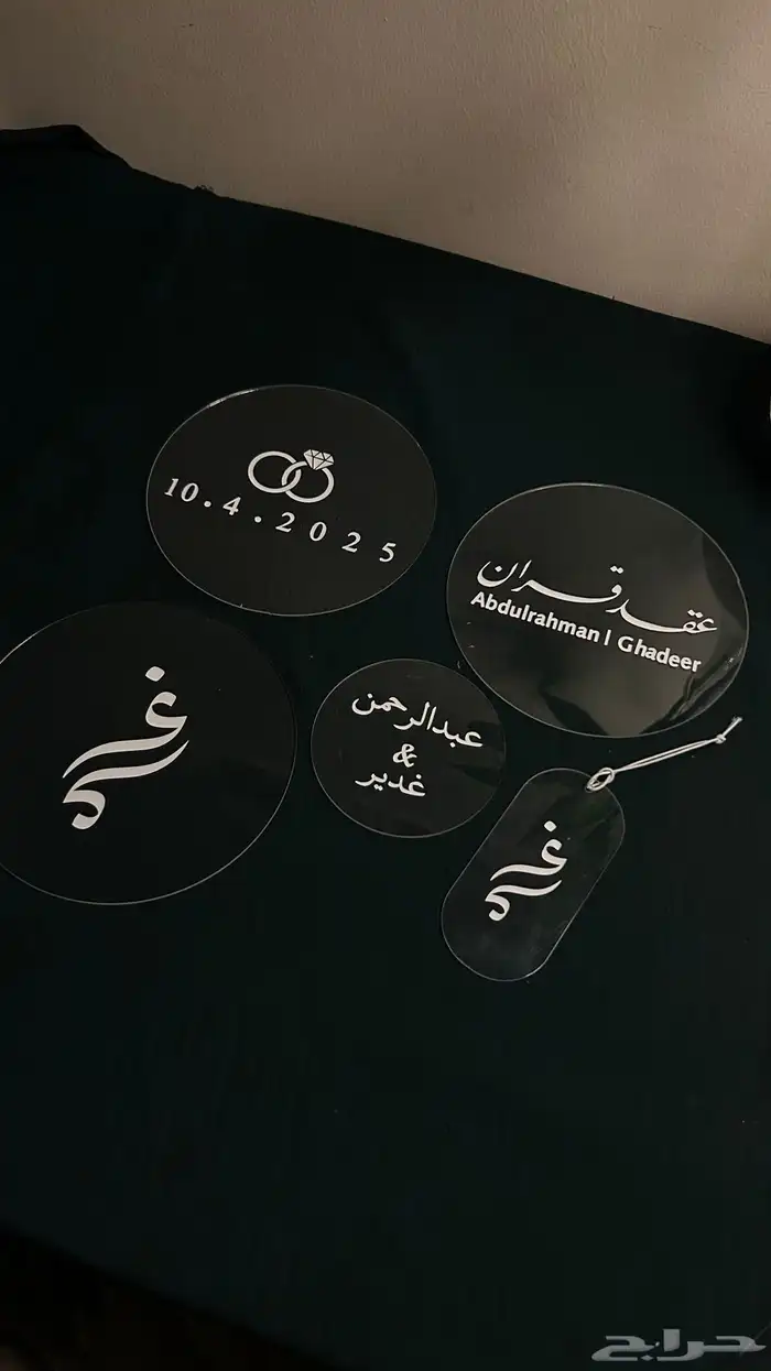 اكريليك مناسبات جميع الاحجام 3