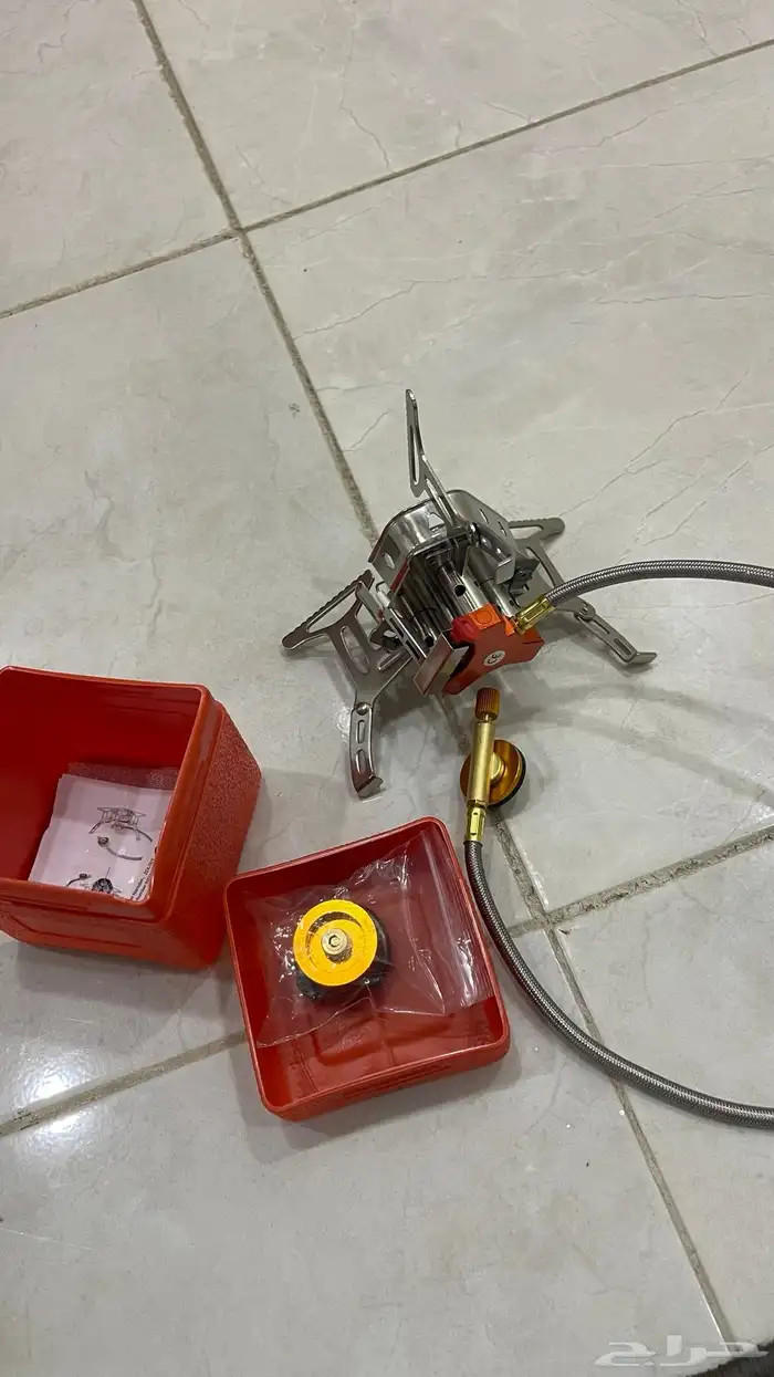 موقد غاز 3عيون مصنوع من الفولاذ قوي جدا 1