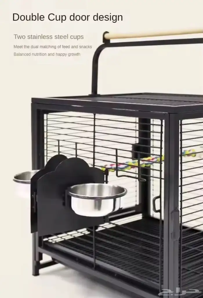 قفص ببغاء قفص طيور قفص نقل طيور قفص تربية طيور 2