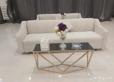 تأجير كنب جلد ومخمل 25