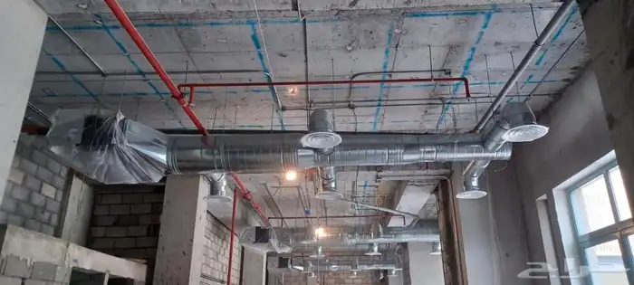 اعمال الدكت والمكيفات البكج تصنيع وتركيب دكتات جميع الاشكال 31