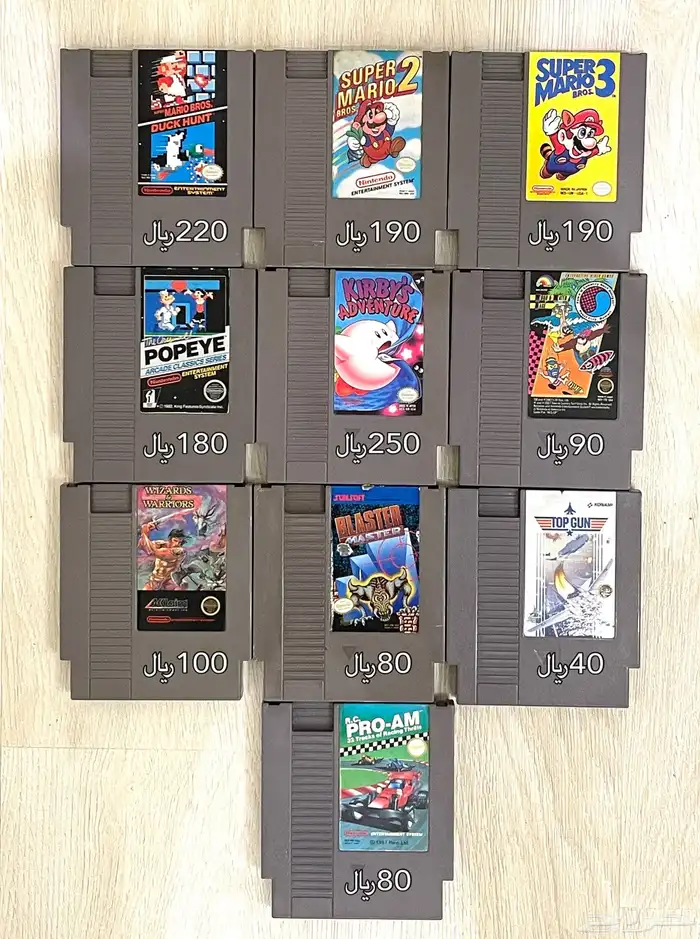 العاب كمبيوتر العائلة - NES Games تم البيع 0