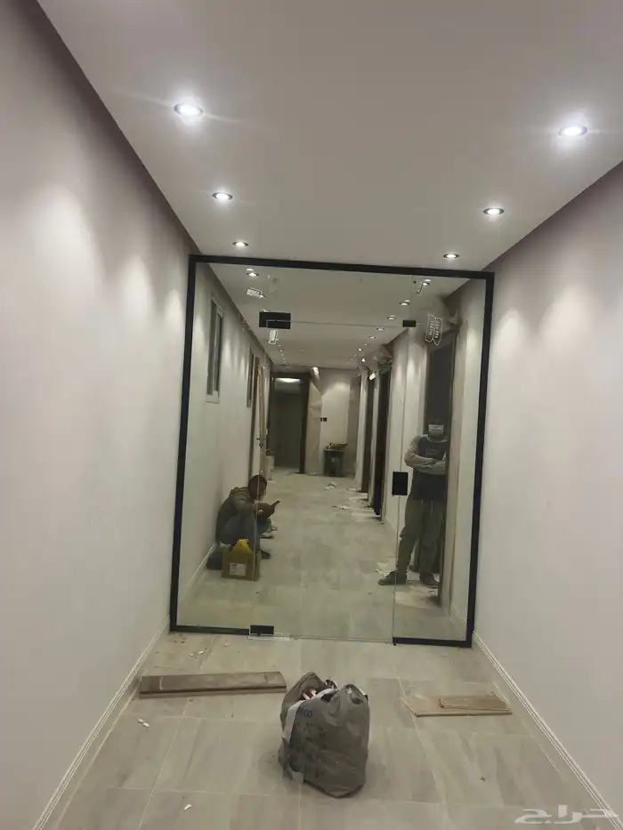 زجاج سكريت مقوام للحريق زجاج دبل جلاس استركشر 12