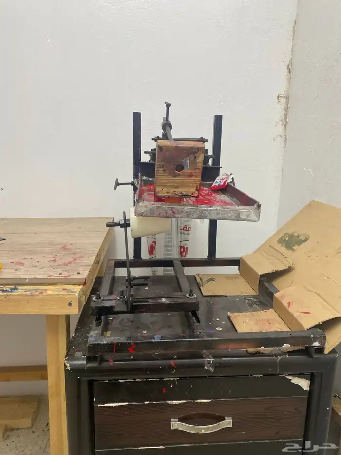 مكينة طباعه على الاكواب الورقيه والبلاستيك بجميع ملحقاتها 1