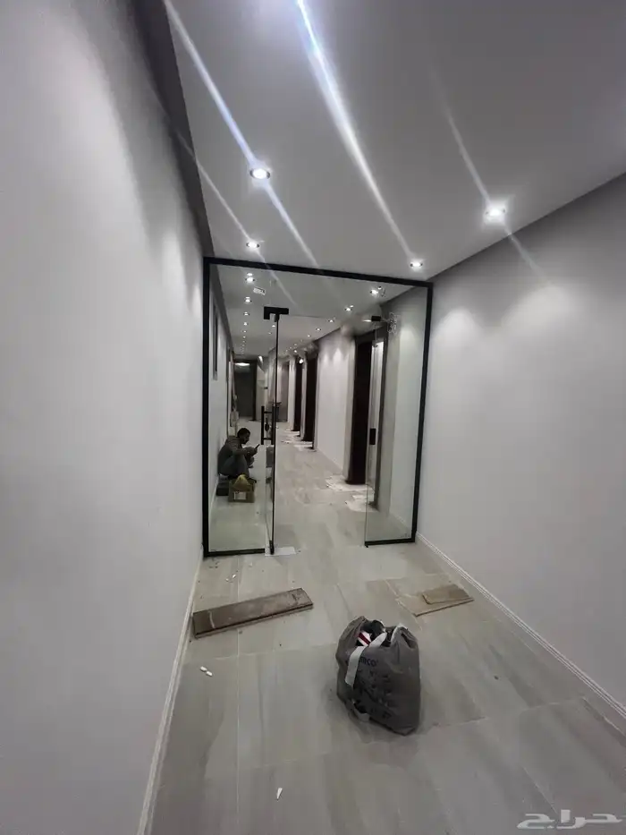 زجاج سكريت مقوام للحريق زجاج دبل جلاس استركشر 11