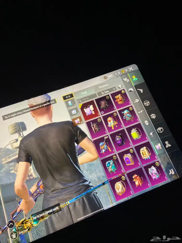 حساب ببجي لفل80 للبيع 3