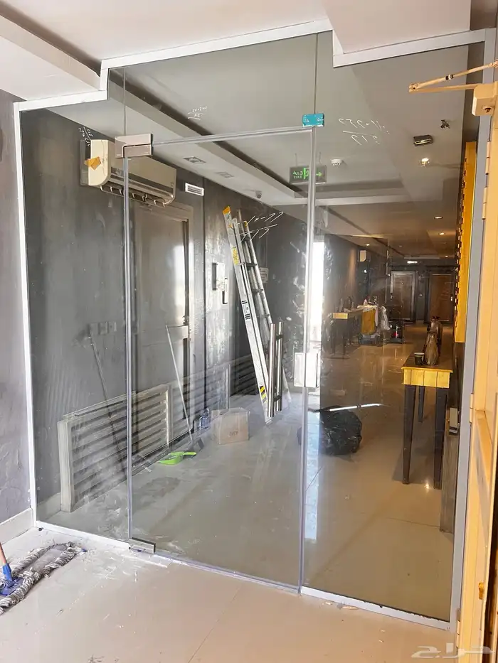زجاج سكريت مقوام للحريق زجاج دبل جلاس استركشر 1