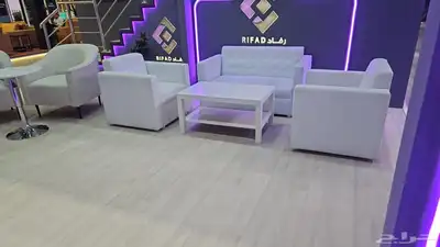تأجير كنب جلد ومخمل 28