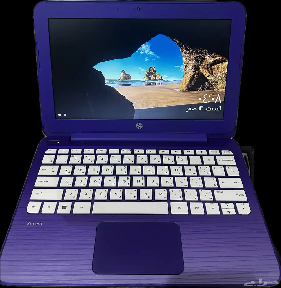 لابتوب hp لون موف 3