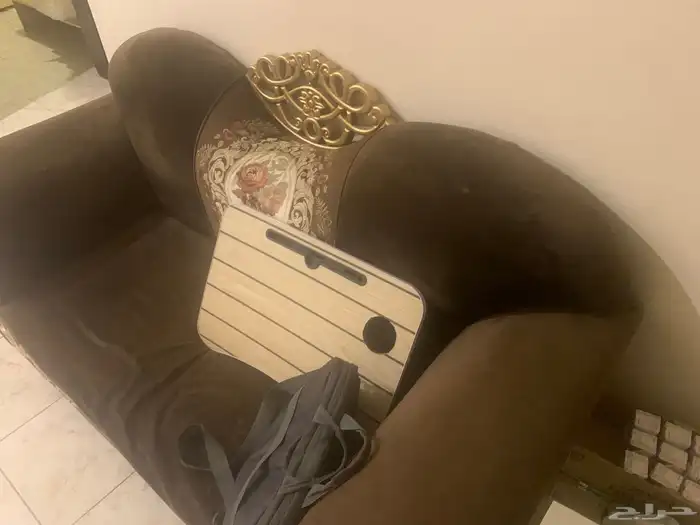 غرفه نوم كامله من غير المرتبه وسرير فردي وكنب لوجه الله 4