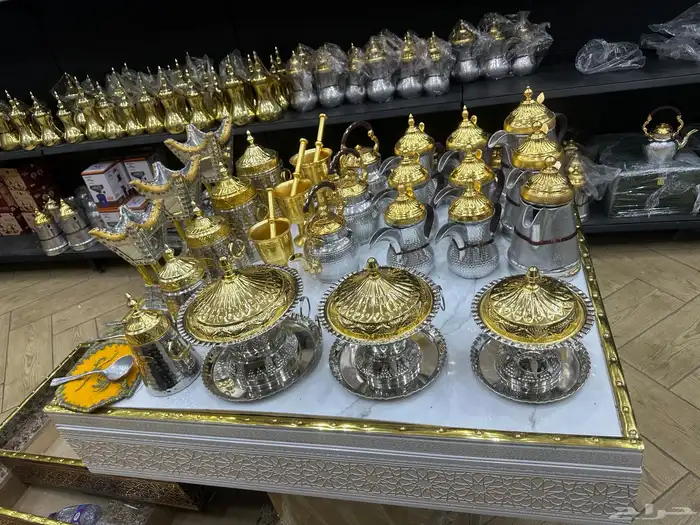 بكج للمشبات مكون من 32قطعه دلال والمنيوم 1