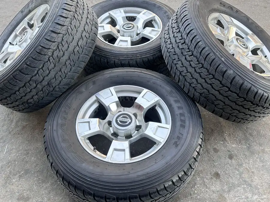 جنوط نيسان فتك سوبر سفاري مع كفرات صيني تاريخ 21اسبوع جديده 15