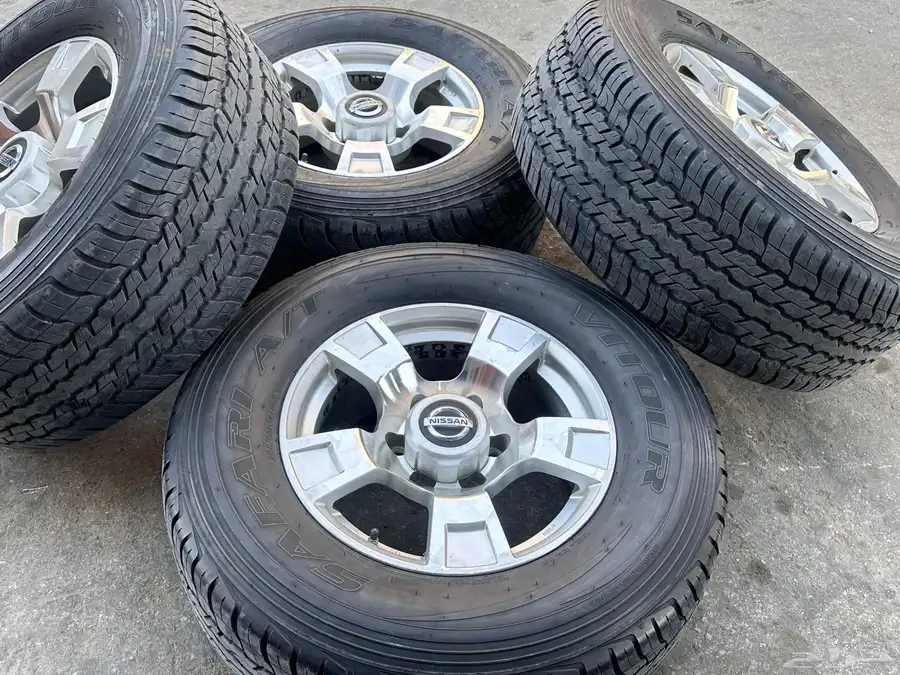 جنوط نيسان فتك سوبر سفاري مع كفرات صيني تاريخ 21اسبوع جديده 0