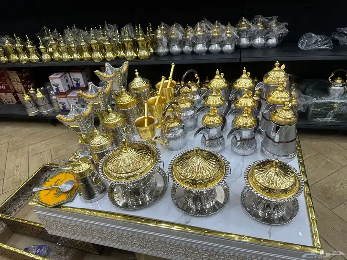 بكج للمشبات مكون من 32قطعه دلال والمنيوم 0