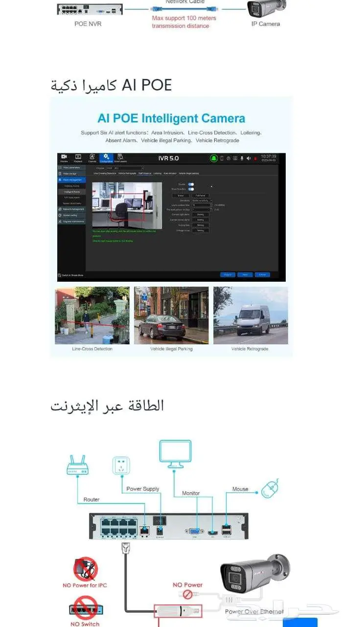 كاميرات NVR 4 حبه واي فاي 2