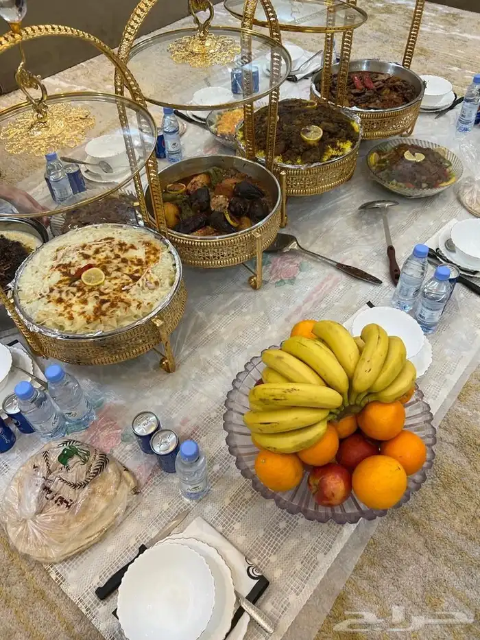بوفيه مفتوح لكل زبون سخان ام ام علي مجاني وطاوله بوفيه 14
