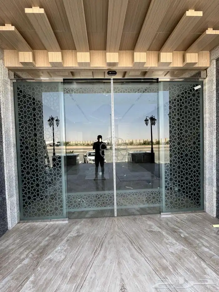 تفصيل ابواب زجاج اتوماتيك دورما وريكورد ابواب دواره ودفاش 0