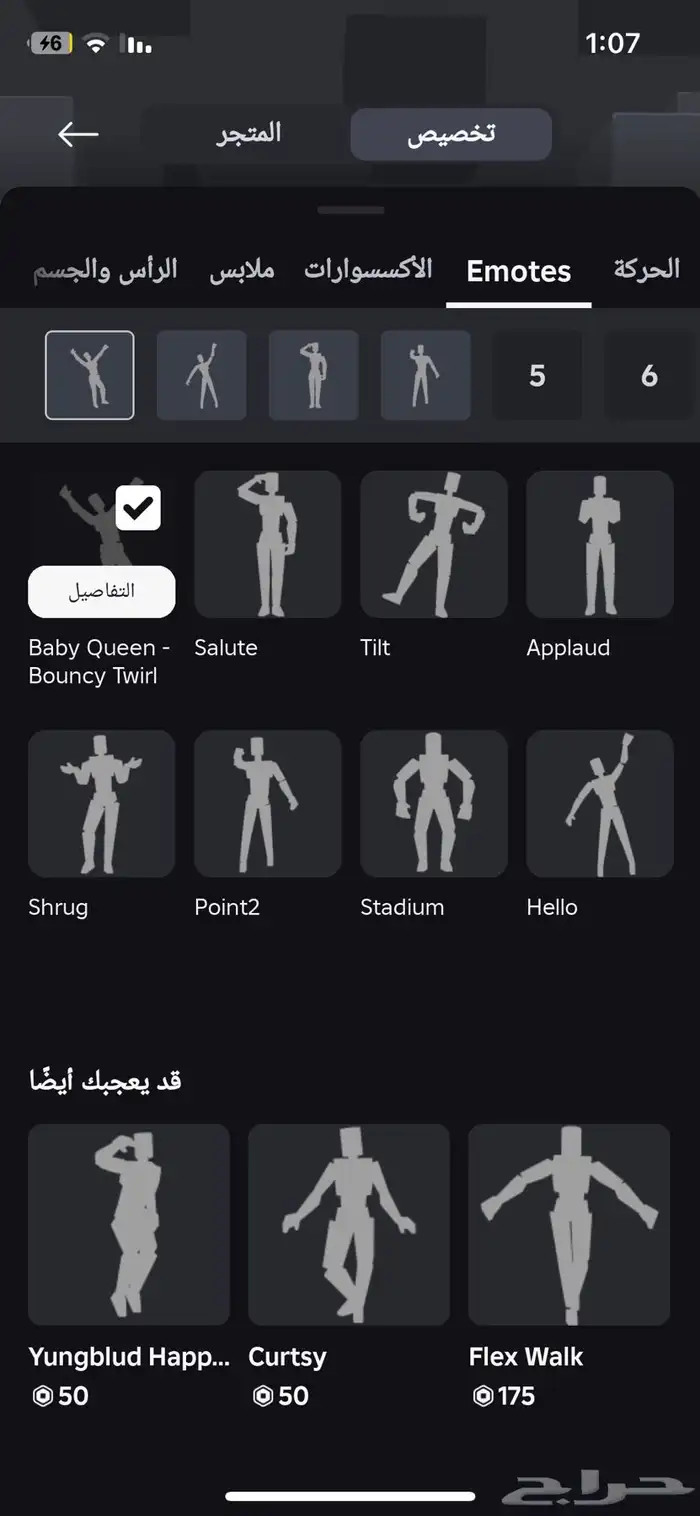 حساب روبلوكس مشحون 9