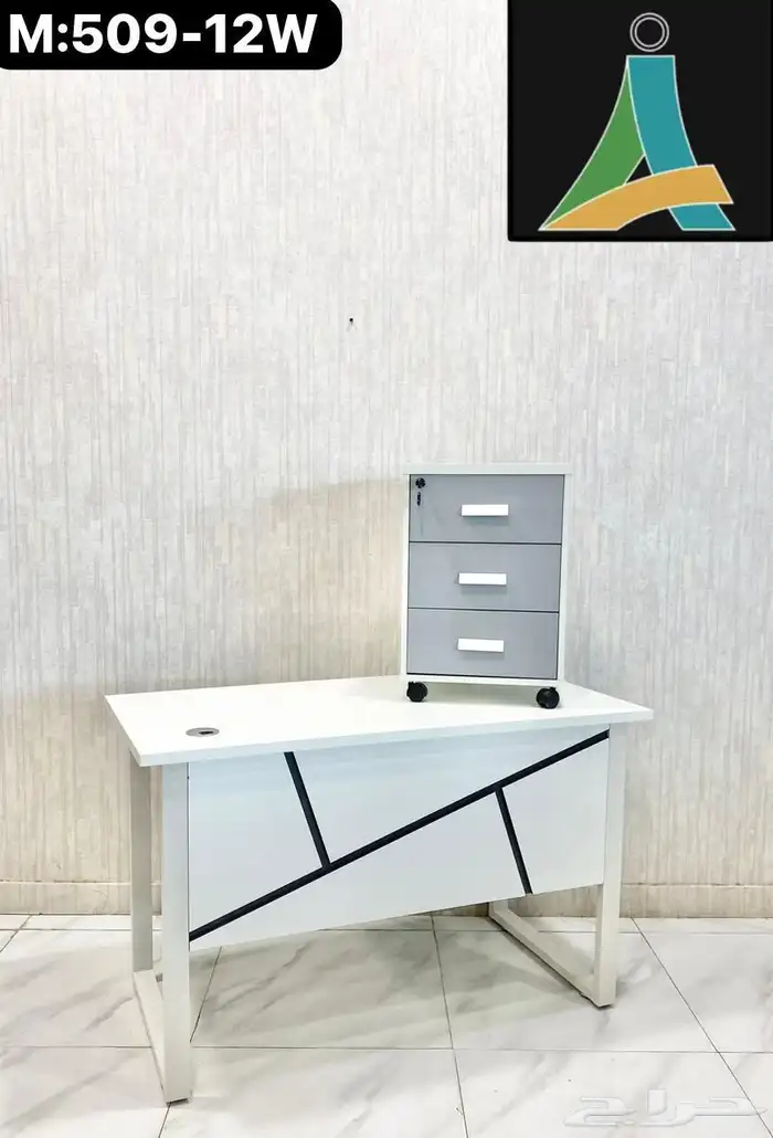 office furniture جديد مكاتب كراسي طاوله اجتماعات و مكتب طقم 7