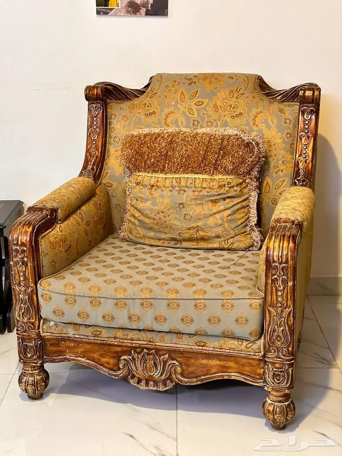 كنب خشب سنديان 1000 ريال 5