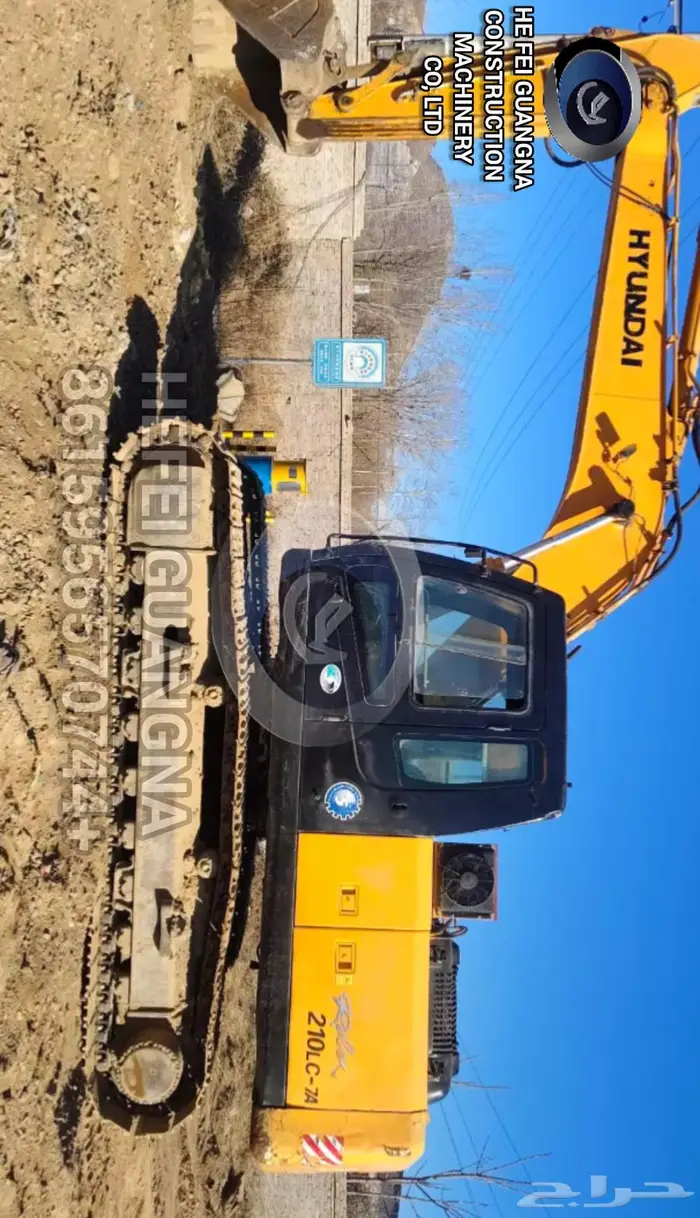 بوكلين Hyundai 210LC_7 3