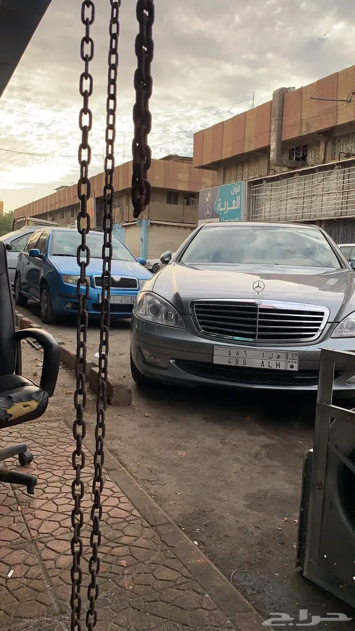 مرسيدس بانوراما مخزنة جفالي فل كامل 2006 350 ستة سلندر 2