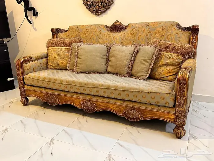 كنب خشب سنديان 1000 ريال 2