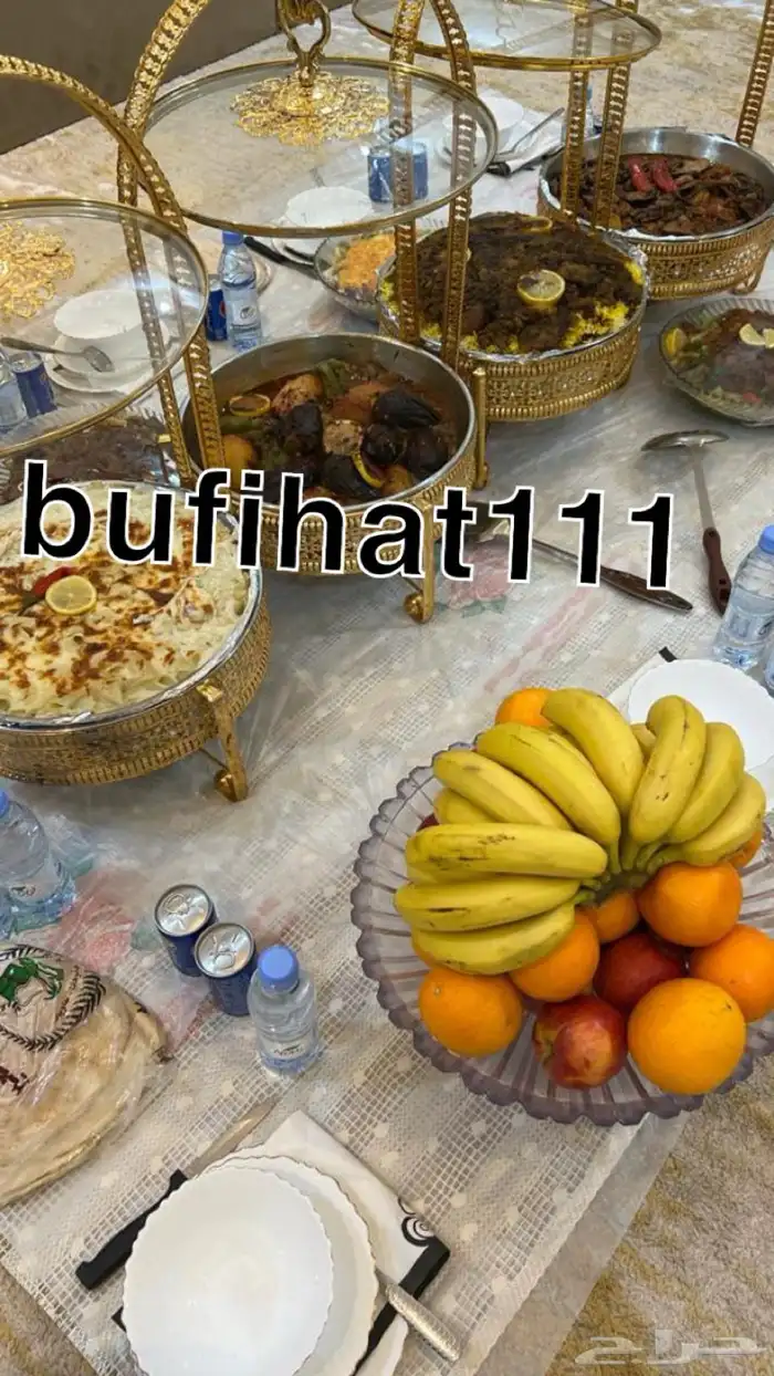 بوفيه مفتوح لكل زبون سخان ام ام علي مجاني وطاوله بوفيه 18