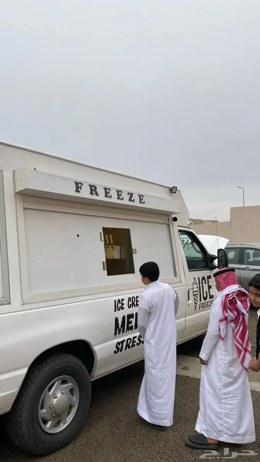 سيارة ايس كريم للمناسبات والاحتفالات والاعياد 2