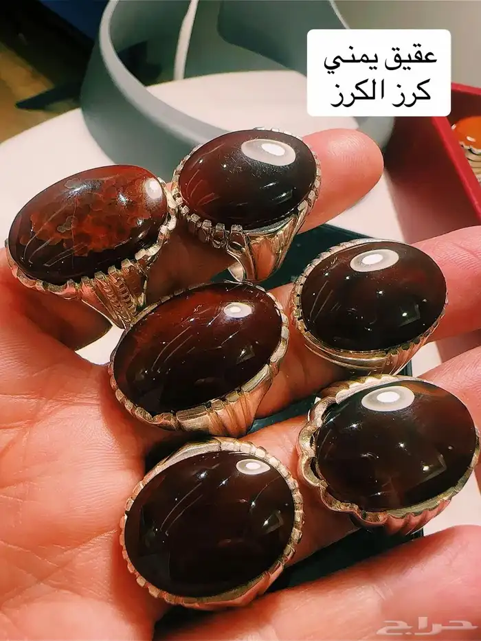 خواتم عقيق يمنيه 34