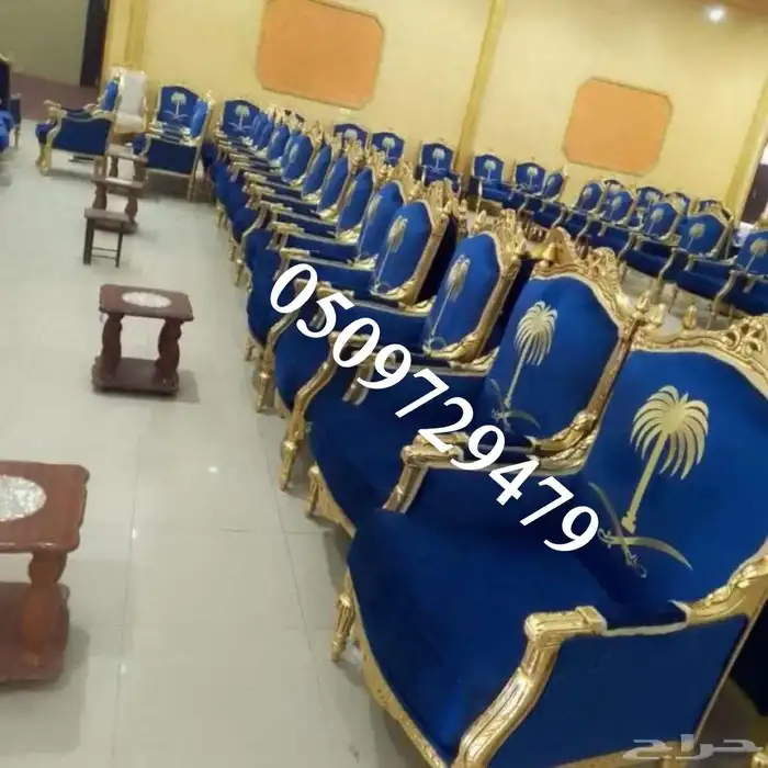 كنب تفصيل كلاسيك اثاث قاعات مجالس فخمه قصور كافيهات 15