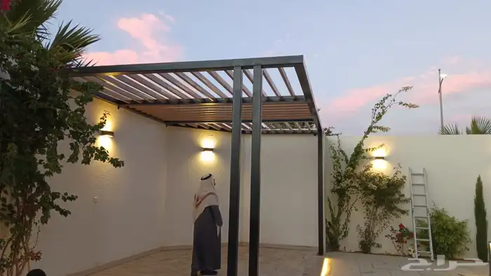 تقوم بتفصيل مضلات السيارات والحدائق والطاولات بأنواعها 33