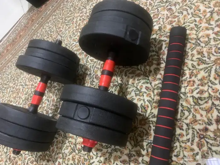 اجهزة رياضة مستلزمات رياضةدمبل اثقال اوزان مختلفة 2