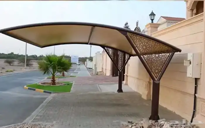 تقوم بتفصيل مضلات السيارات والحدائق والطاولات بأنواعها 2