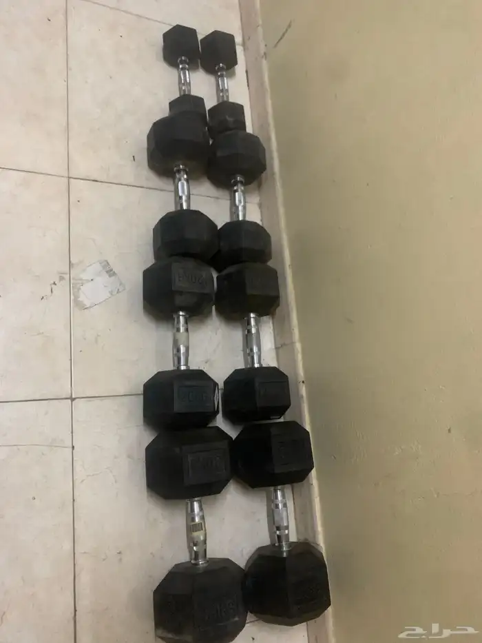 اثقال متنوعة ودنابل ذكيةودنابل متنوعةواثقال وشنطة20كيلو 19
